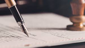 Signing Document